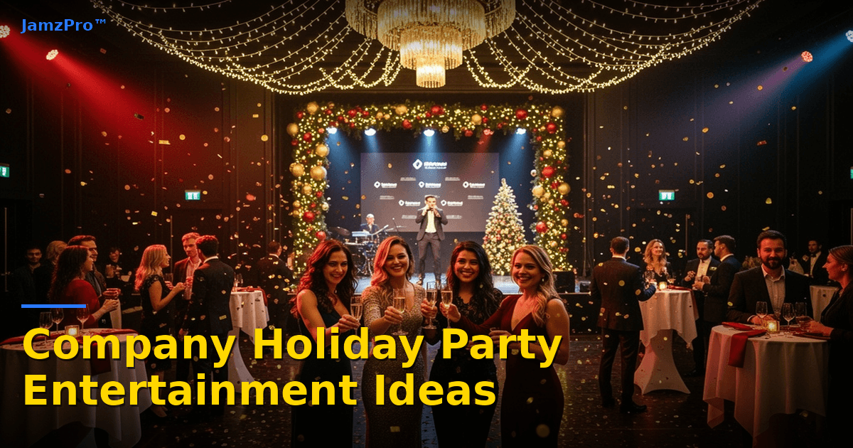 10 Company Holiday Party Entertainment Ideas (For Every Budget)