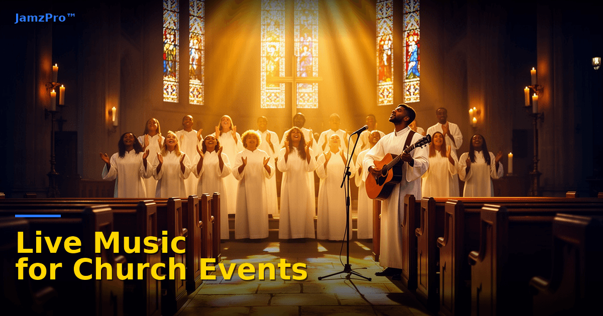 How to Find and Book Live Music for Church Events